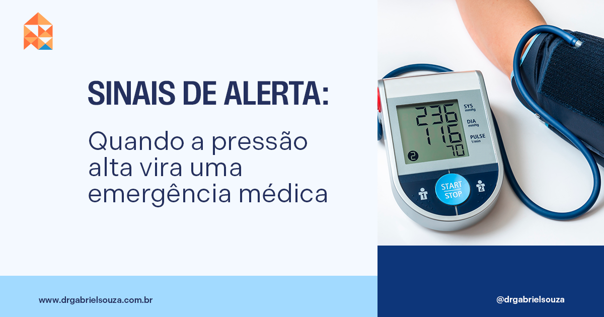 Sinais de alerta: Quando a pressão alta vira uma emergência médica - Dr ...