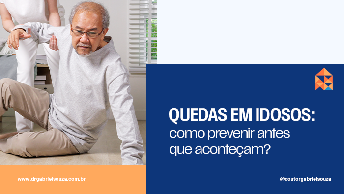 Quedas em pessoas idosas: como prevenir antes que aconteçam? 1 Idoso no chão sendo auxiliado por cuidadora após queda, em ambiente doméstico.